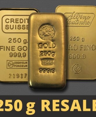 Goldbarren 250g "Resale" (div. Hersteller)