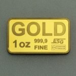 Goldbarren 1oz Feingoldbarren (Querformat)
