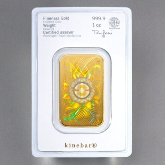 Goldbarren 1oz Kinebar HERAEUS