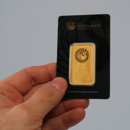 Goldbarren 1oz THE PERTH MINT "Känguru"