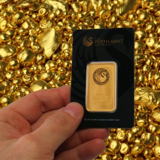 Goldbarren 1oz THE PERTH MINT "Känguru"