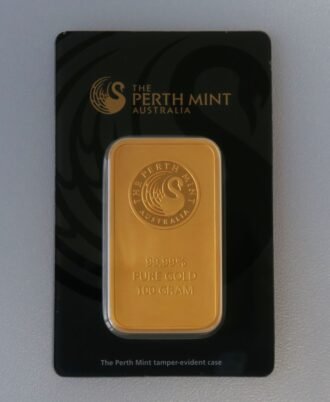 Goldbarren 100g THE PERTH MINT "Känguru"
