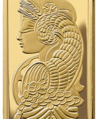 Lady Fortuna Goldbarren – 10oz Feingold