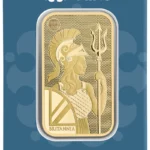 NEU 1 Unze Gold Britannia geprägt Barren