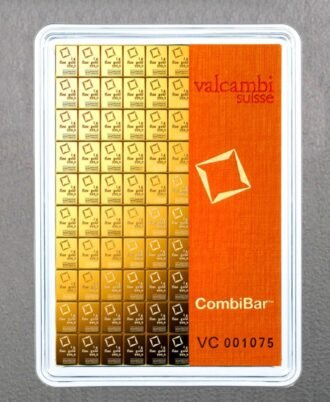 Goldtafel VALCAMBI (100x 1g Au) "CombiBar"