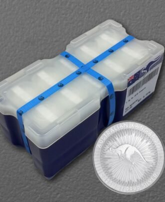 250 x 1oz Känguru Masterbox – Feinsilber