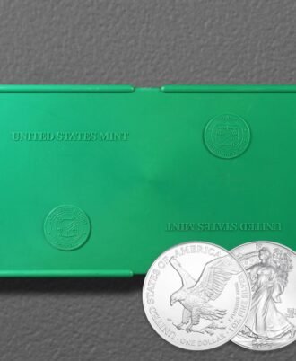 500 x 1oz American Eagle Silbermünze – Masterbox USA