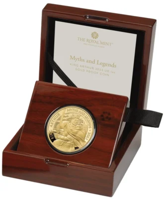 King Arthur Goldmünze – 1oz Feingold