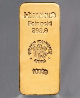 Goldbarren 1000g HERAEUS, "Resale"