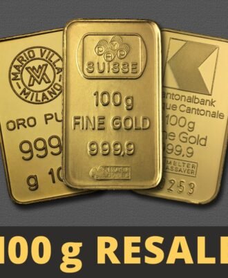 Goldbarren 100g "Resale" (div. Hersteller)