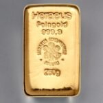250g Heraeus Goldbarren Resale