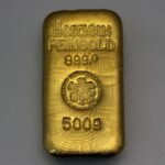 Goldbarren 500g HERAEUS - "Resale"