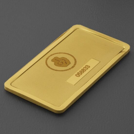 Goldbarren 50g "C.HAFNER - Prägeform"