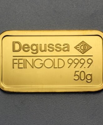 Goldbarren 50g DEGUSSA Resale