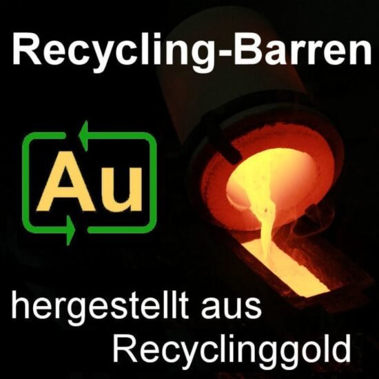 Goldbarren 50g "Goldknuffel" Au-Gussbarren