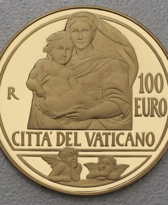 100 Euro Sixtinische Madonna 2013 Goldmünze – Vatikan