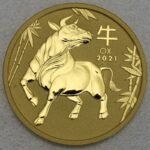 10oz Ochse 2021 Lunar III Goldmünze – Perth Mint