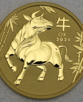 10oz Ochse 2021 Lunar III Goldmünze – Perth Mint