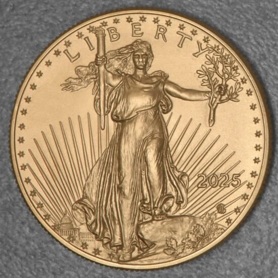 1oz American Eagle 2025 Goldmünze – USA Anlagegold