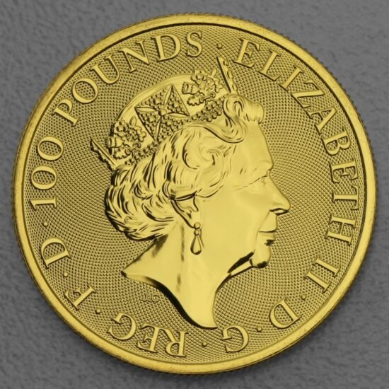 1oz "Lion of England" 2022 Royal Tudor Beasts (Großbritannien)