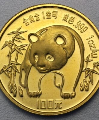 Panda Goldmünze – 1oz Feingold 1986