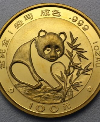 Panda Goldmünze – 1oz Feingold 1988
