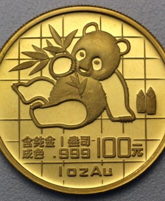Panda Goldmünze – 1oz Feingold 1989