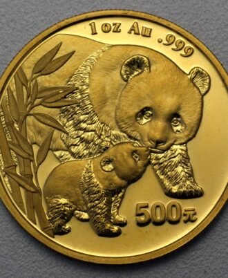 Panda Goldmünze – 1oz Feingold 2004