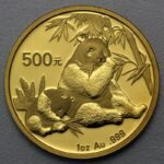 Panda Goldmünze – 1oz Feingold 2007
