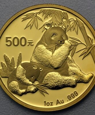 Panda Goldmünze – 1oz Feingold 2007