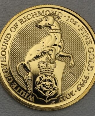 Goldmünze 1oz "White Greyhound of Richmond" 2021