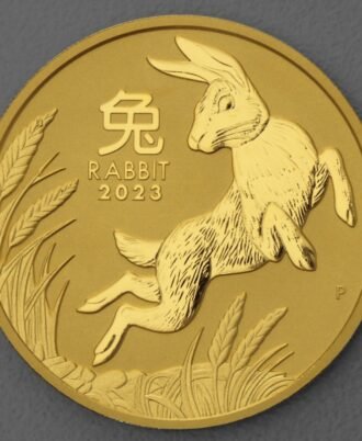 2oz Hase 2023 Lunar III Goldmünze – Perth Mint
