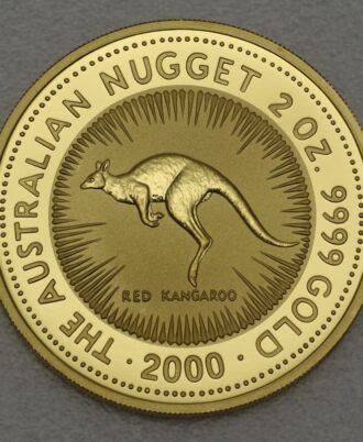 2oz Känguru 2000 Goldmünze – Perth Mint Anlagegold
