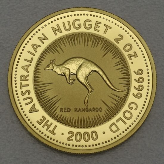 2oz Känguru 2000 Goldmünze – Perth Mint Anlagegold