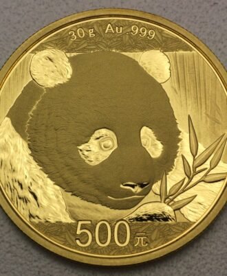 Panda Goldmünze – 30g Feingold 2018