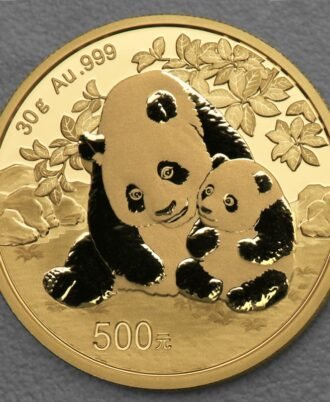 Panda Goldmünze – 30g Feingold